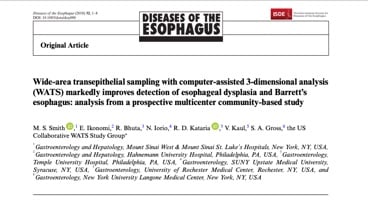 Wide-area transepithelial sampling with computer-assisted 3-dimensional analysis (WATS) markedly improves detection of esophageal dysplasia and Barrett's esophagus: analysis from a prospective multicenter community-based study